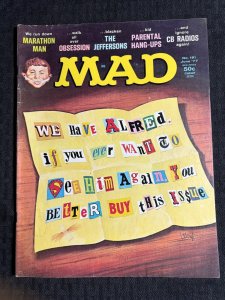 1977 MAD Magazine #191 G/VG 3.0 Alfred E Neuman / The Jeffersons / CB Radios