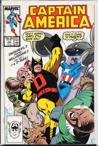Captain America #328 (1987) Captain America [Key Issue]