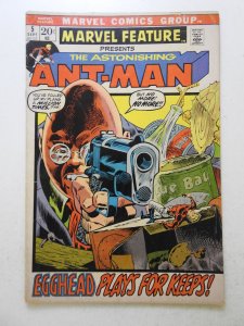Marvel Feature #5 (1972) W/ Ant-Man! Solid VG Condition!