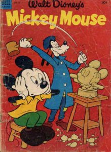 Mickey Mouse (Walt Disney's ) #35 POOR ; Dell | low grade comic