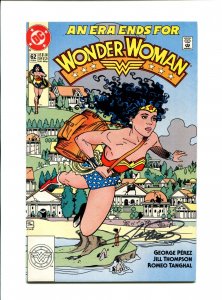Wonder Woman #62 - Signed George Perez (8.5) 1992