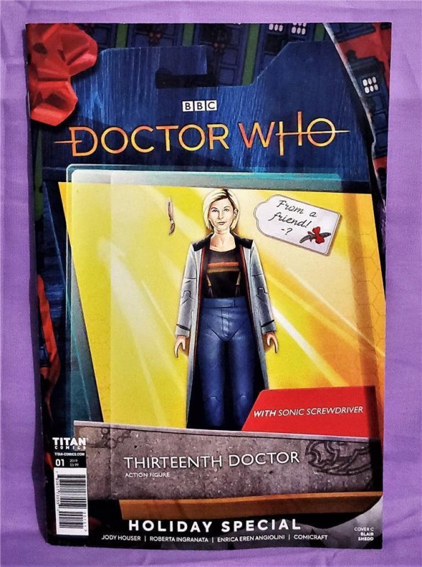 DOCTOR WHO 13th Doctor Holiday Special #1 - 2 Action Figure Variant (Titan 2019)