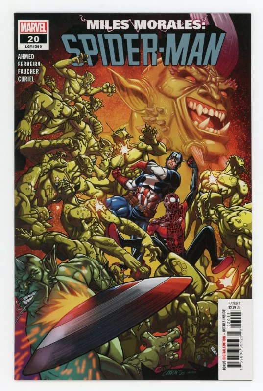 Miles Morales: Spider-Man #20 (2019 v1) Green Goblin Captain America NM