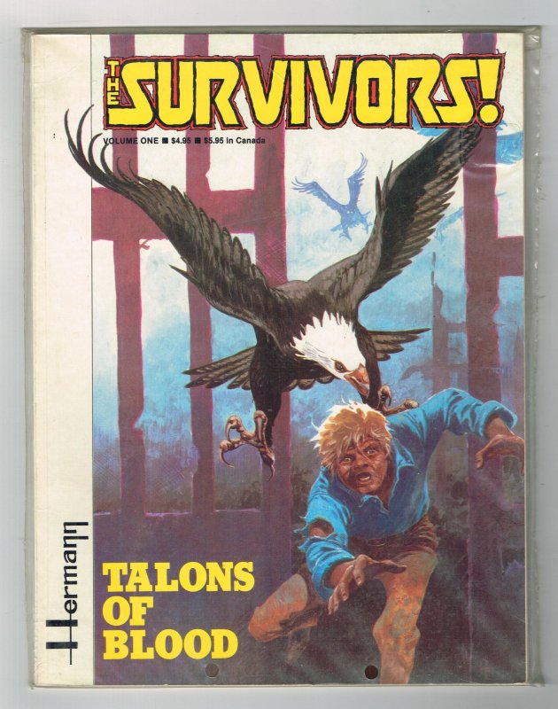 The Survivors! #1 (1982)  Talons of Blood    Hermann