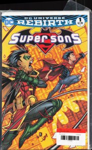 Super Sons #1 Fried Pie Cover (2017) Super Sons