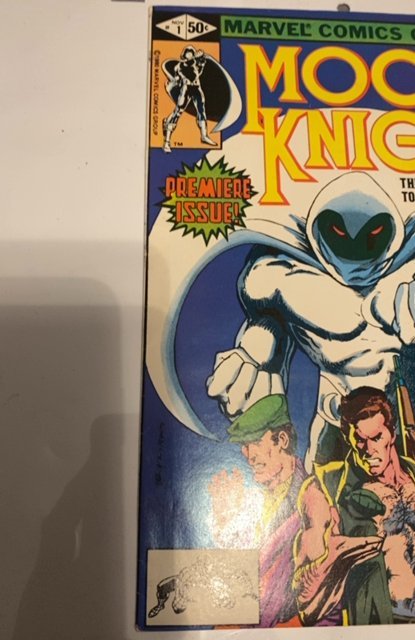 Moon Knight #1 (1980 Key Book. Hot 1st solo series