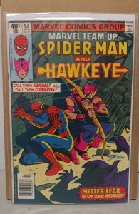 Marvel Team-Up #92 Newsstand Edition (1980). H09
