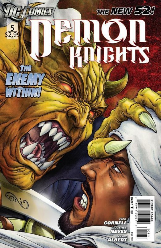 DEMON KNIGHTS #5 NM THE NEW 52!