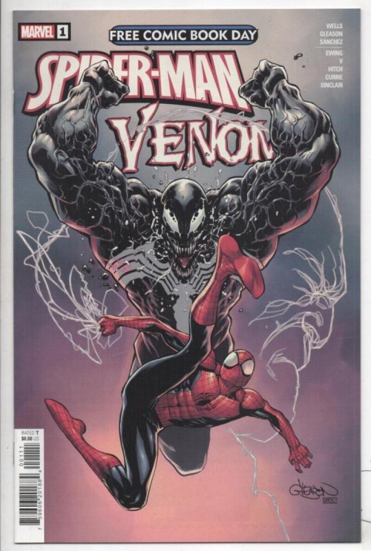 SPIDER-MAN VENOM #1, NM FCBD, Wells Gleason 2021, more Marvel in store