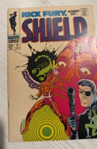 Nick Fury, Agent of SHIELD #5 (1968)Scorpios key Steranko art