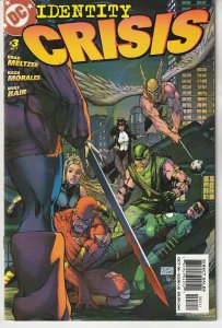 Identity Crisis #3 (2004)  Justice League vs Deathstroke The Terminator !