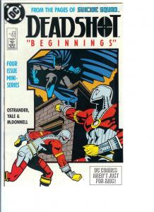 Deadshot  #1 - Copper Age - November, 1988 (VF/NM)