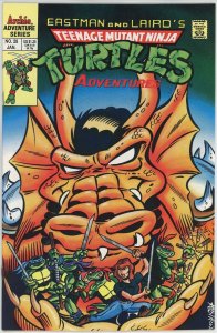 Teenage Mutant Ninja Turtles Adventures #28 (1989) 9.2 NM- *Midnight Sun*