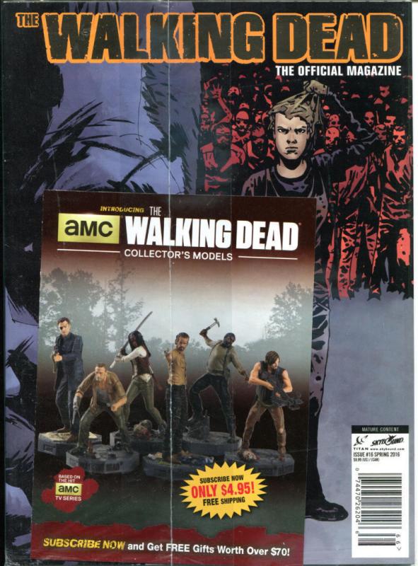 WALKING DEAD MAGAZINE #16, NM, Zombies, Horror, Kirkman, 2012, more in store