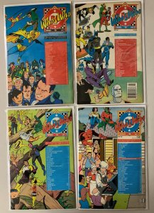 Who's Who DC Universe Comic Set of 4: #1-4 4 Different Books 6.0 FN (1988)