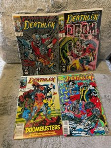 Lot Of 4 Books DEATHLOK 1 3 5 25 Marvel Comics 