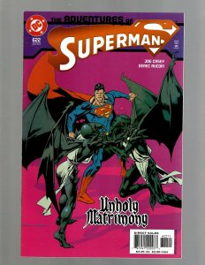 Lot of 12 Superman Comics #621 622 623 624 625 626 627 628 629 630 631 632 GK38