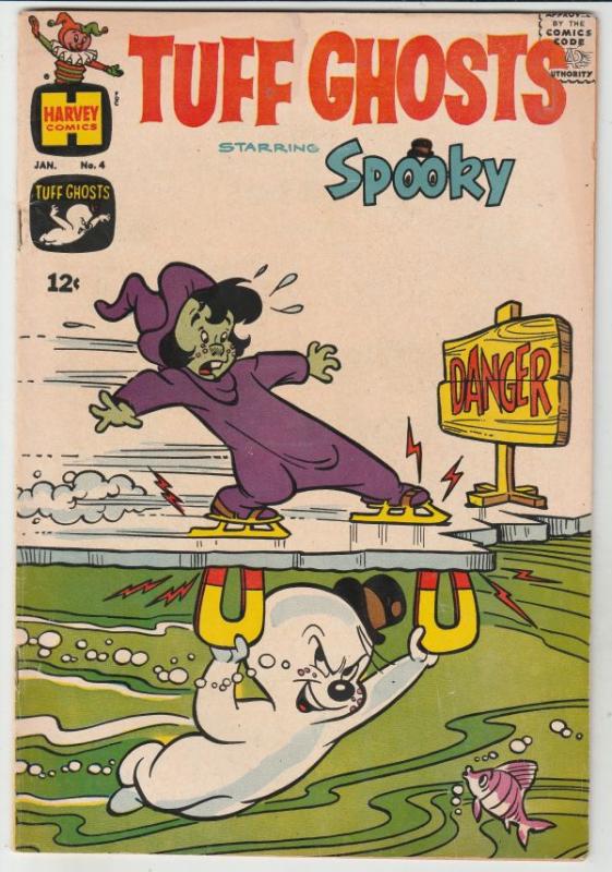 Tough Ghosts Starring Spooky #4 (Jan-63) VF+ High-Grade Spooky