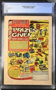 Friendly Ghost Casper #1 1958 Harvey Publications CGC 2.5