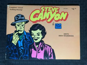 1978 Steve Canyon Meets DEEN WILDERNESS Caniff SC Vol 3 VG+ 4.5 Comic Art Pub