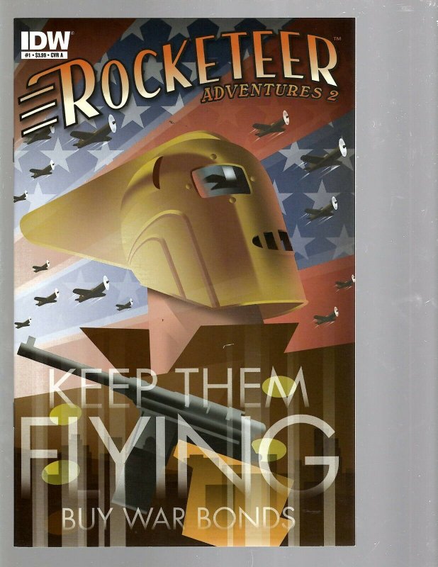 13 IDW Comics Rocketeer Adventures 2 #1 2 #1 2 3 4 #1 2 3 #1 2 3 4 J446