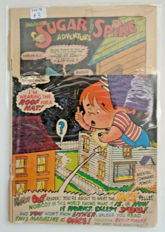 *Sugar & Spike (1956; DC, Sheldon Mayer) #6, 68, 71, 75 (4 books)