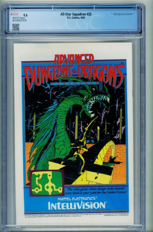 All-Star Squadron #25  1983 - DC -CGC 9.6 - Comic Book-4318361018