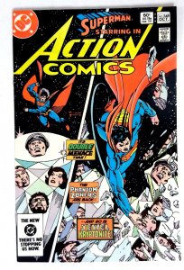 Action #548 (1983) Phantom Zone villains DC VF/NM