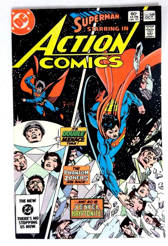 Action #548 (1983) Phantom Zone villains DC VF/NM