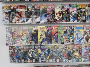 Huge Lot 190+ Comics W/ Marvel Comics Presents, Deathlok, Dazzler, +More! Avg FN