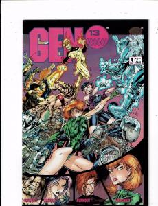 Lot Of 8 Gen 13 Image Comic Books # 1 2 3 Interactive Wired 1 3D 1 + 3 4 5 J241