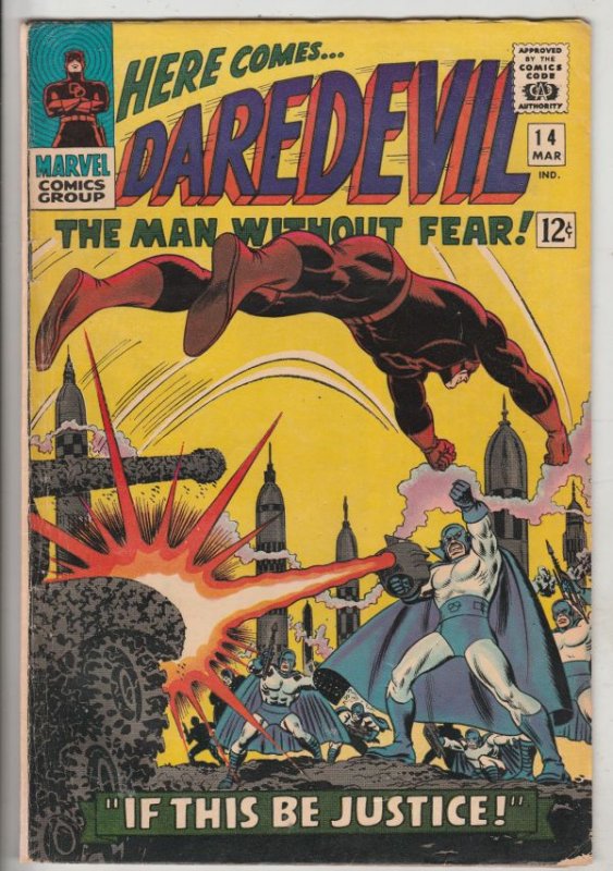 Daredevil #14 (Mar-66) VG/FN+ Mid-Grade Daredevil