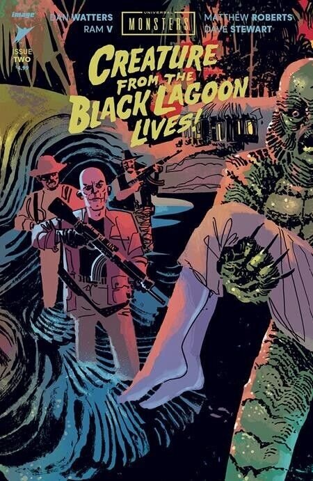 UNIVERSAL MONSTERS CREATURE FROM THE BLACK LAGOON LIVES #2 1:10 Variant Cover