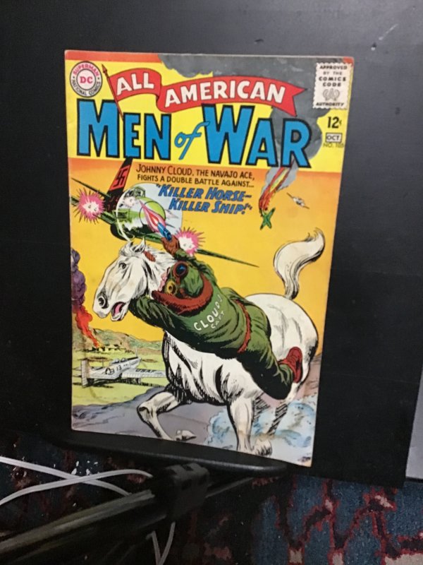 All-American Men of War #105 (1964) Johnny Cloud Navajo Ace Affordable GD/VG Wow