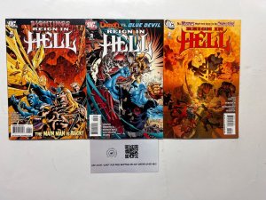 3 Reign In Hell DC Comic Books # 2 3 4 Batman Superman Wonder Woman 63 JS46