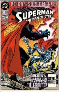 Superman: The Man of Steel #24 (1993) Steel
