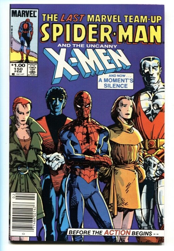 Marvel Team-up #150 Newsstand variant X-Men Spider-man last issue