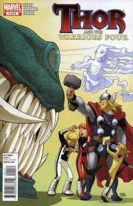 Thor and the Warriors Four #4 VF/NM ; Marvel | Power Pack