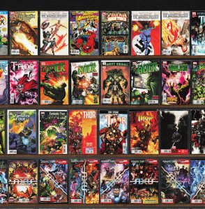 Huge Lot 150+ Comics with Fantastic Four, Incredible Hulks, Thor & More!