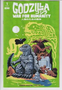GODZILLA WAR FOR HUMANITY (2023 IDW-PRH) #1 CVR A MACLEAN