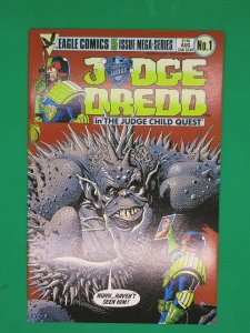 Judge Dredd #1 VF+ (1984) Eagle Comics C1B