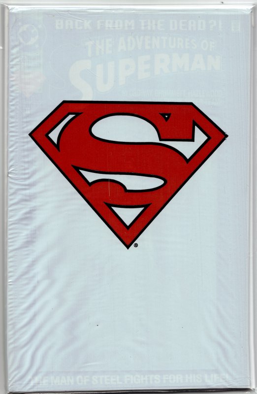 Adventures of Superman #500 Bagged Collector's Set (1993) Superman ...