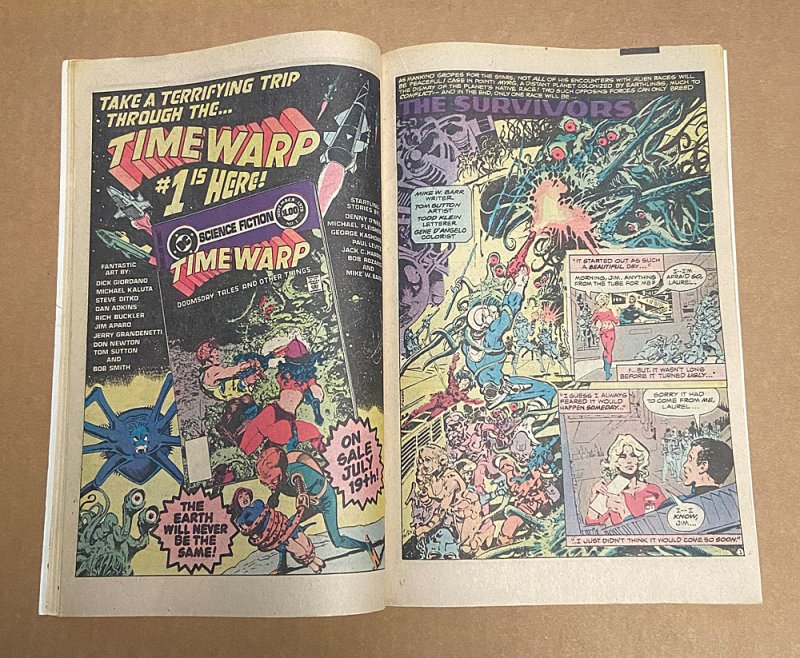 Time Warp #1 ( 5.0 VG/FN ) Curt Swann, Steve Ditko Art /  November 1979
