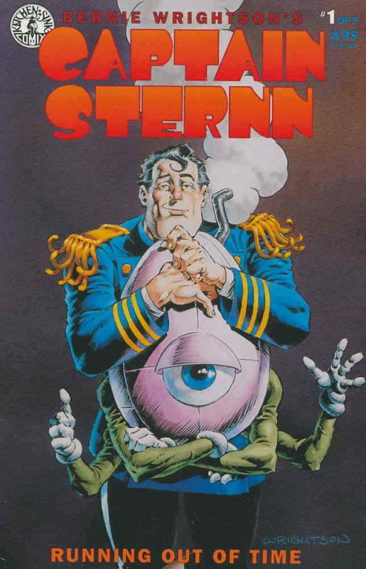 Captain Sternn: Running Out of Time #1 VF/NM; Kitchen Sink | save on shipping -