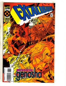 Lot Of 10 Excalibur Marvel Comic Books # 86 87 88 89 90 91 92 93 94 95 X-Men DB6