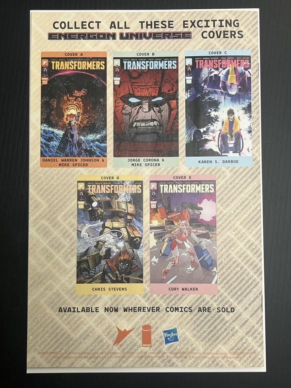 TRANSFORMERS #12 CVR D 1:25 CHRIS STEVENS VAR 2024 IMAGE COMICS PROSHIPPER
