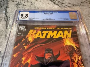 Batman # 666 CGC Graded 9.8 DC Comic Book 1st Damian Wayne As Batman 2007 JH35