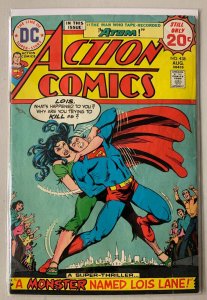 Action Comics #438 DC (4.0 VG) Lois Lane becomes a super -villain! (1974)