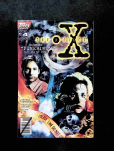 X-Files #4  Topps Comics 1995 VF+ Newsstand