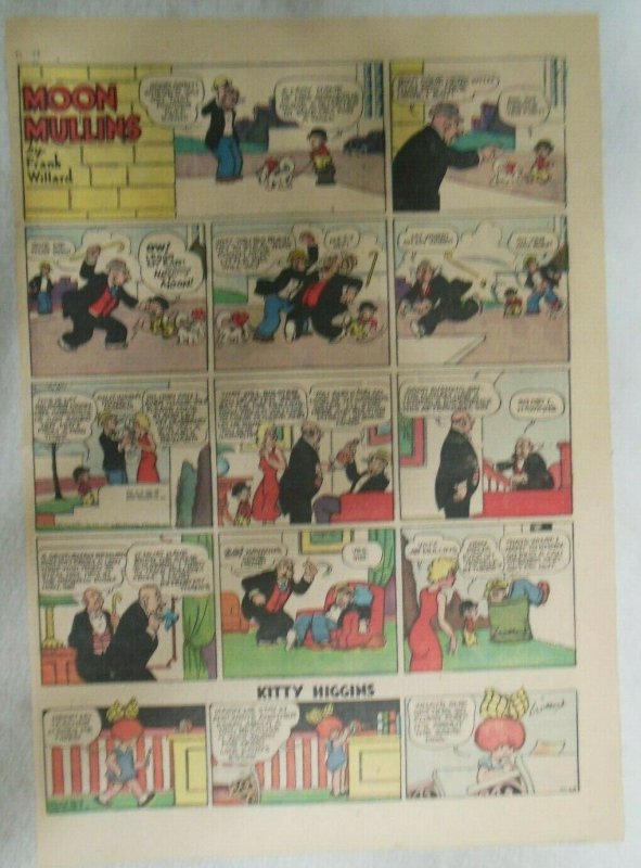 (46) Moon Mullins Sunday Pages by Frank Willard from 1949 Size: 11 x 15 ...